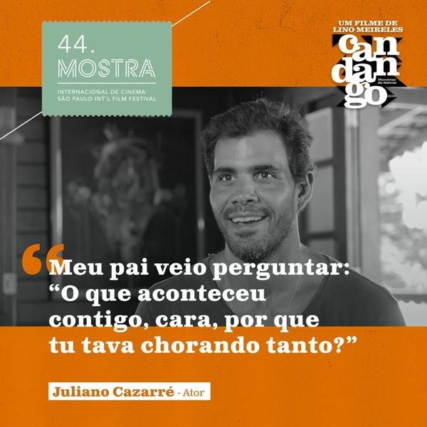 Cards de divulgação de Candango: Memórias do Festival