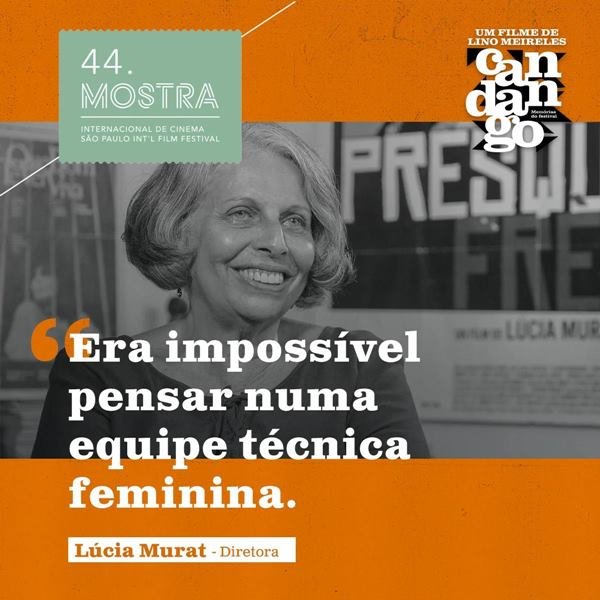 Cards de divulgação de Candango: Memórias do Festival