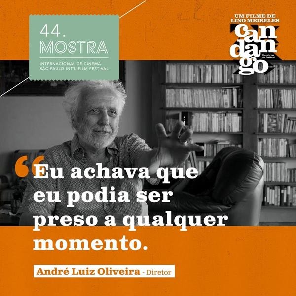 Cards de divulgação de Candango: Memórias do Festival