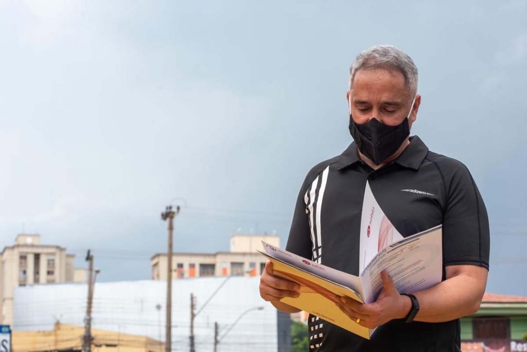 Alexandre Hamilton, paciente de câncer de mama