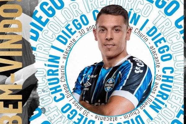 Grêmio anuncia Diego Churín