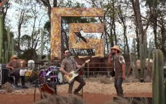 Fernando e Sorocaba durante a live no Rancho
