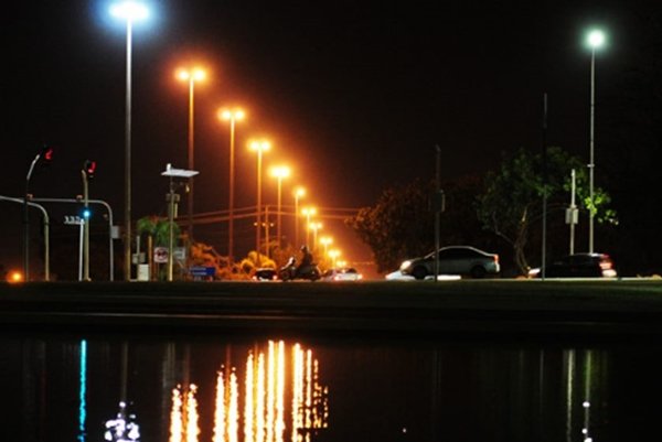Ponte iluminada