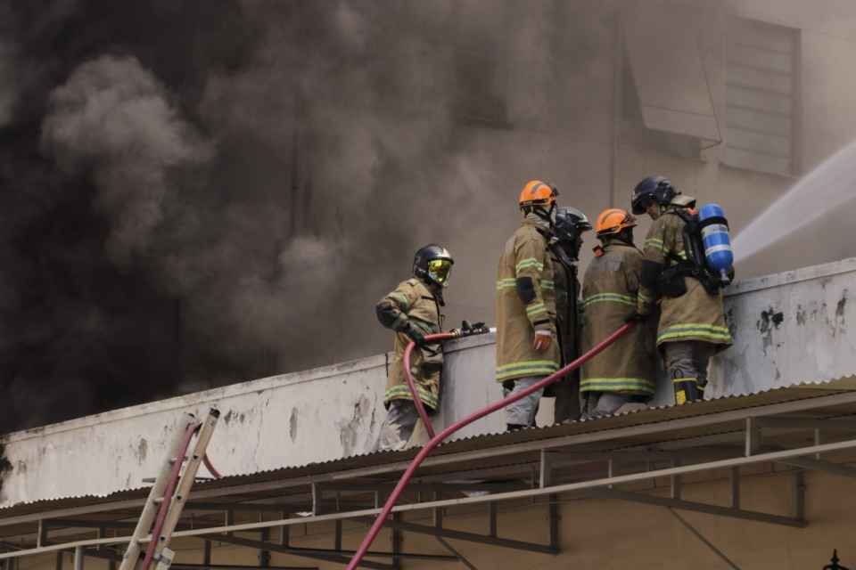 incêndio hospital rio