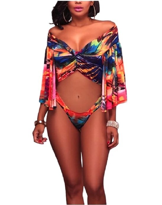 Cropped tie dye