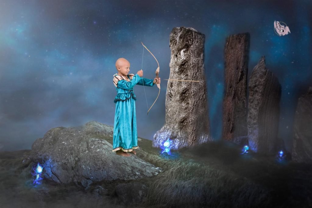 Fotógrafa transforma menina com câncer avançado em princesas da Disney