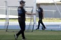 Bruno Lazaroni em treino do Botafogo