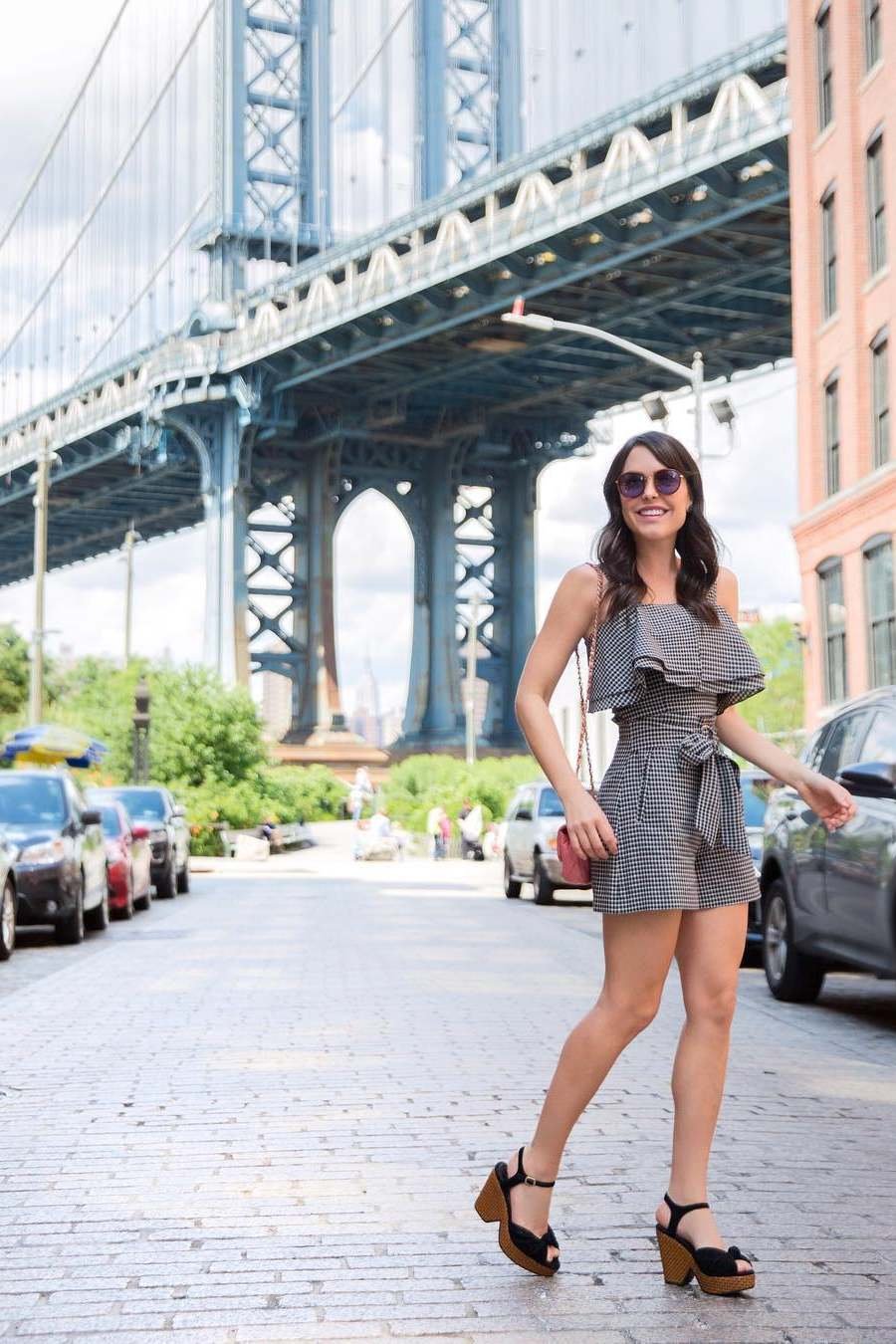 Lari Duarte pelas ruas de Nova York