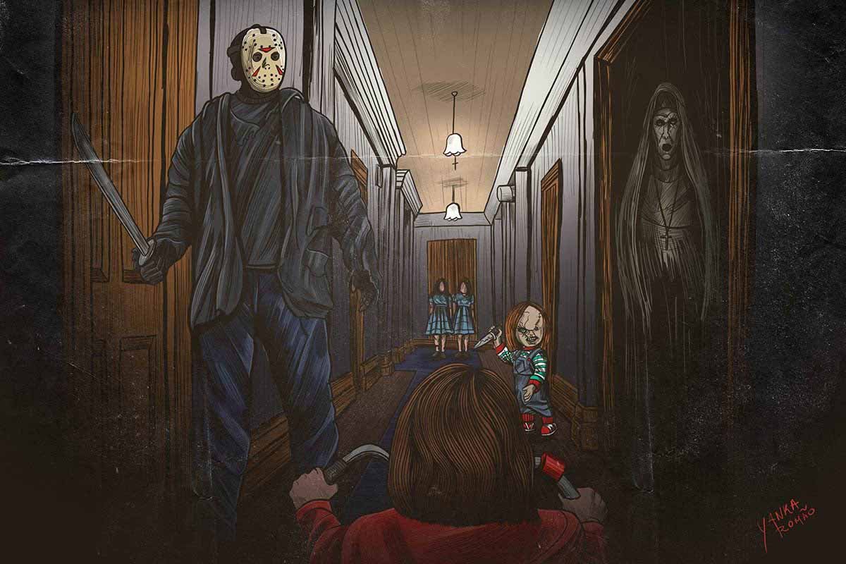 Clássicos filmes de terror halloween michael myers personagens