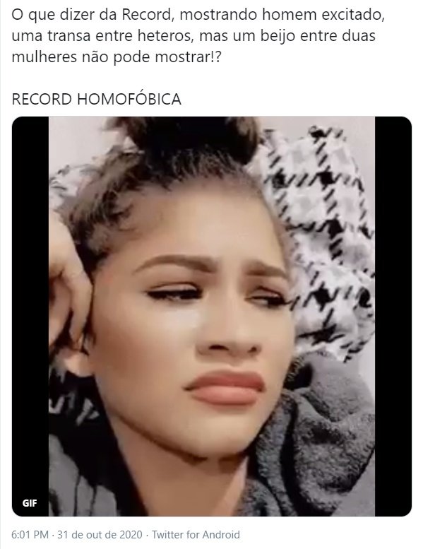 Tweets Record homofóbica