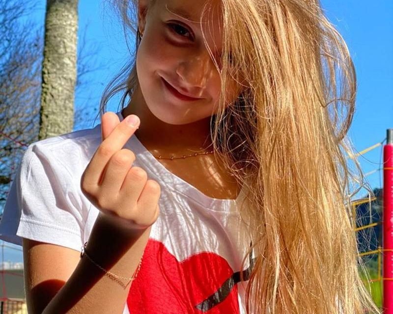 Eva, filha de Angélica e Luciano Huck