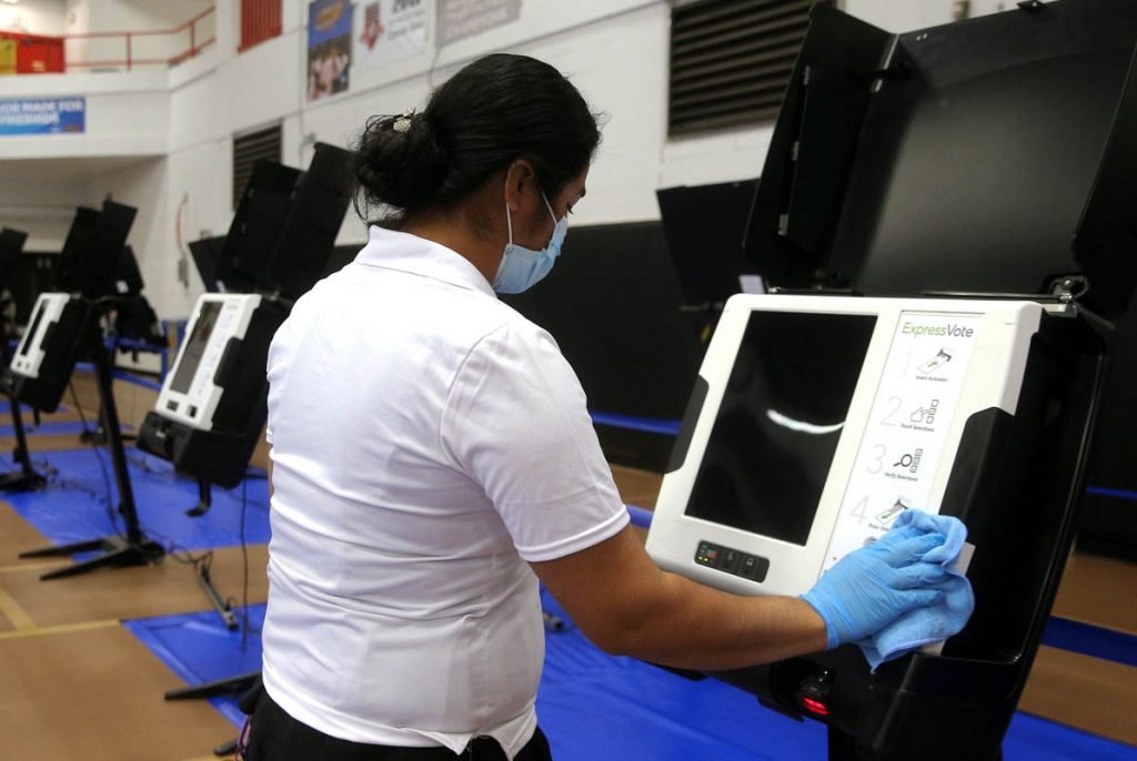 Votação eleições no Estados Unidos - Eua