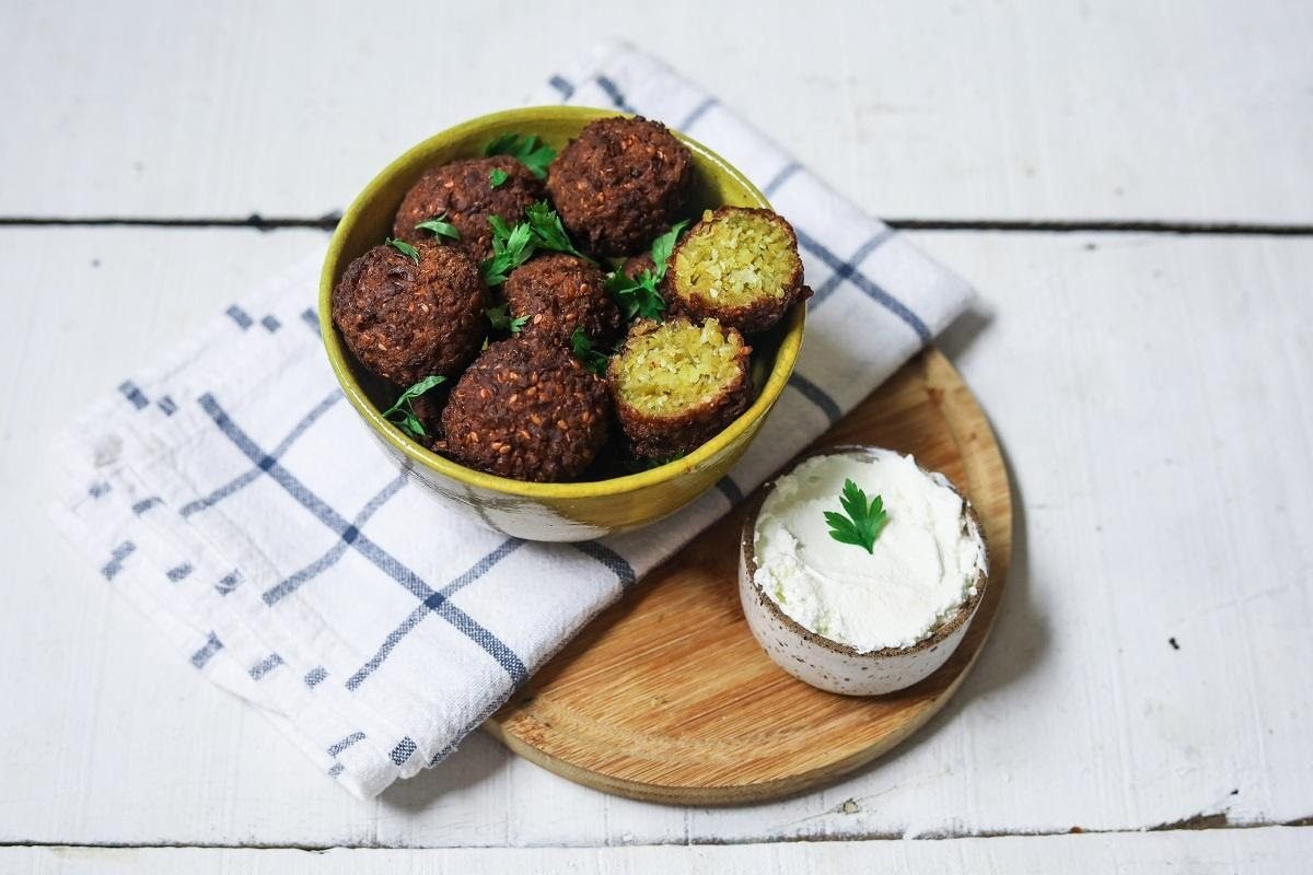 falafel de ervilha