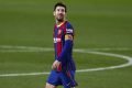 Messi com a camisa do Barcelona