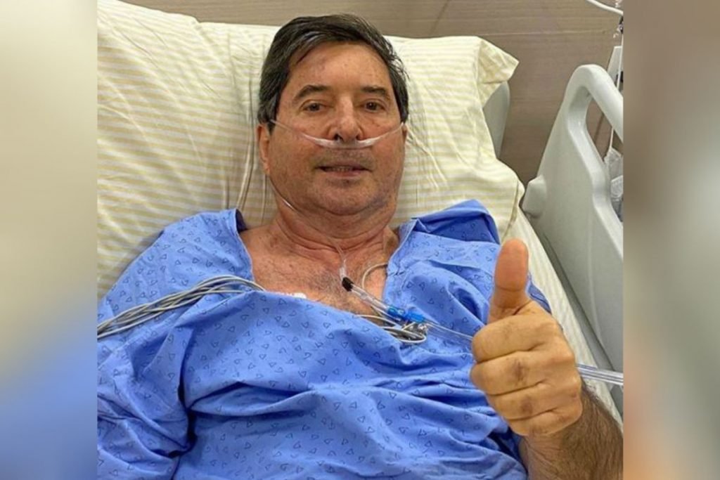 Hospital retira entubação de Maguito Vilela
