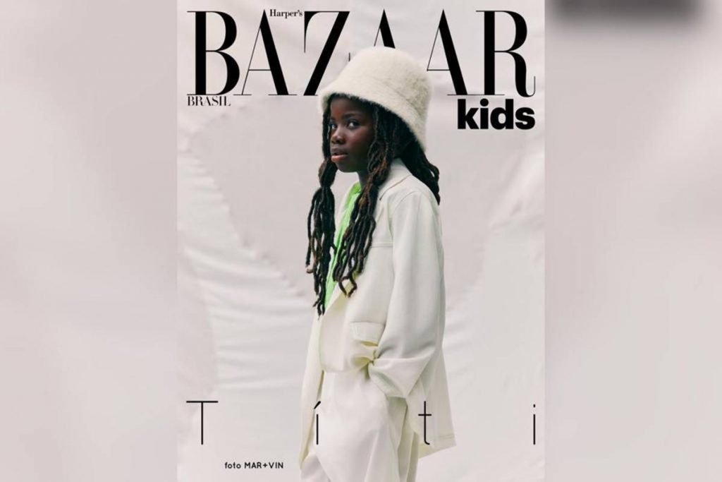 Filha de Bruno Gagliasso e Gio Ewbank, Titi brilha em capas de revista
