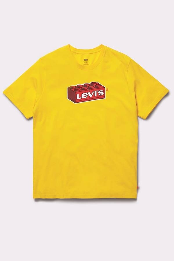 Peça da parceria Levi's x Lego