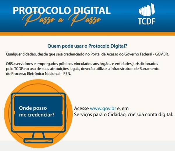 TCDF passa a adotar protocolo digital de documentos