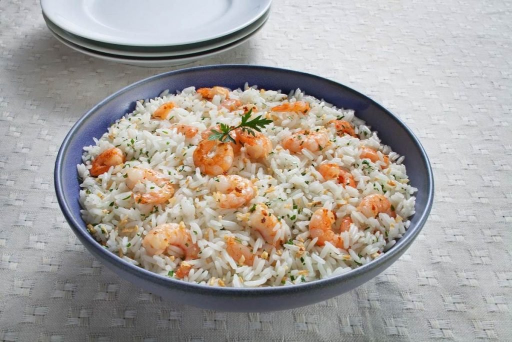 arroz de camarão