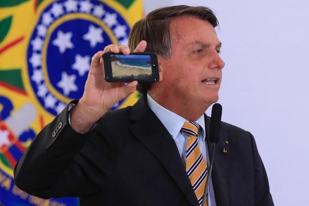 presidente jair bolsoanro durante cerimonia no planalto5