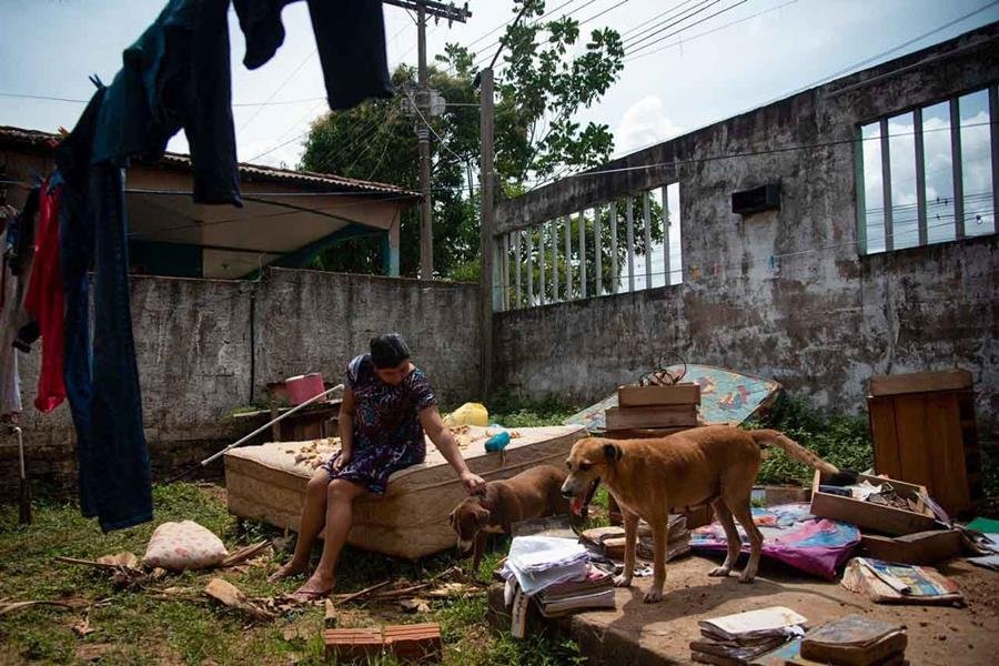 Amapaense perde casa em enchente
