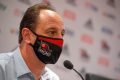 Rogério Ceni com máscara do Flamengo