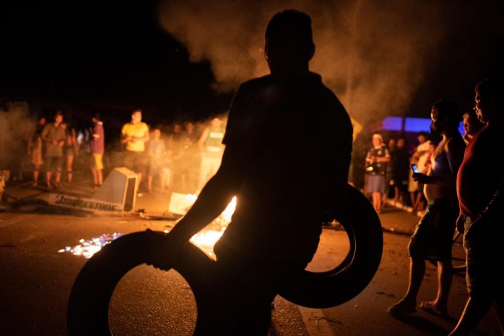 protesto amapa falta energia
