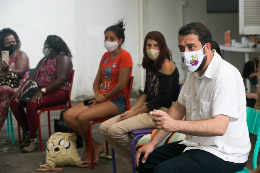Guilherme Boulos, candidato do PSol à Prefeitura de São Paulo