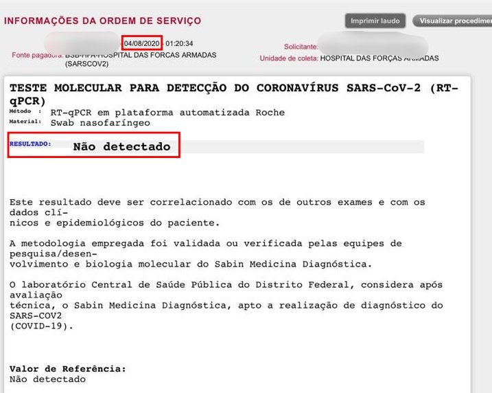 Exclusivo. Médico do HFA pode ser o primeiro caso de reinfecção por