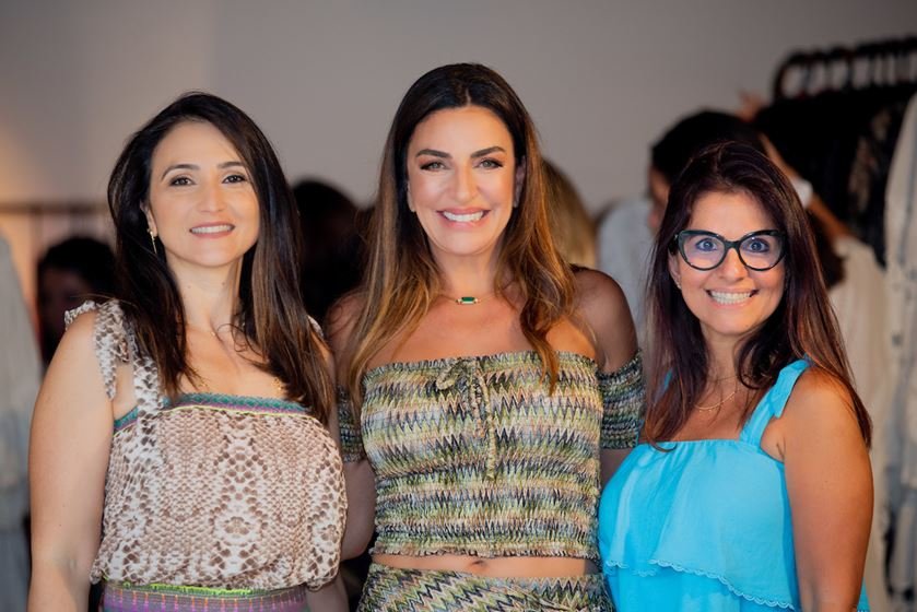 Natália Almeida, Ana Paula Gonçalves e Cyra Araújo