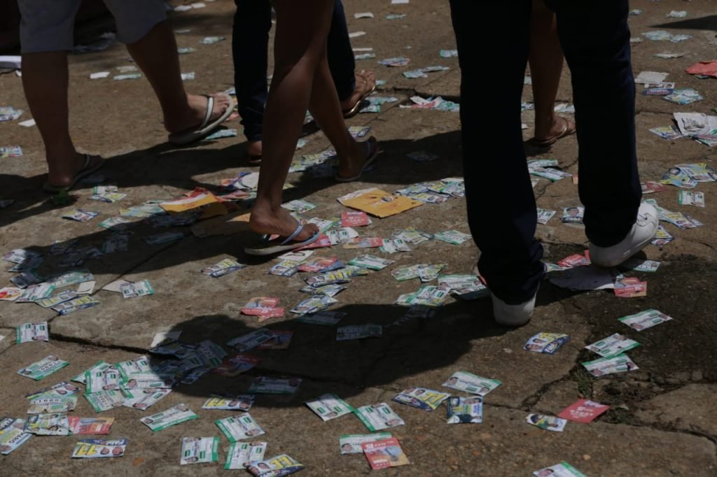 Eleições 2020, Escola municipal José Fernandes da Silva Neto na Cidade Ocidental