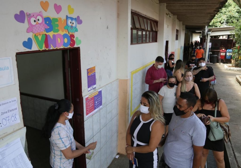 Eleições 2020, Escola municipal José Fernandes da Silva Neto na Cidade Ocidental