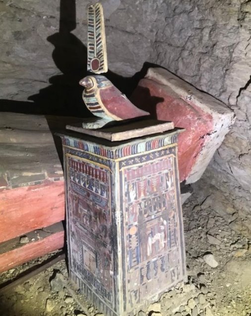 Estátua em Saqqara