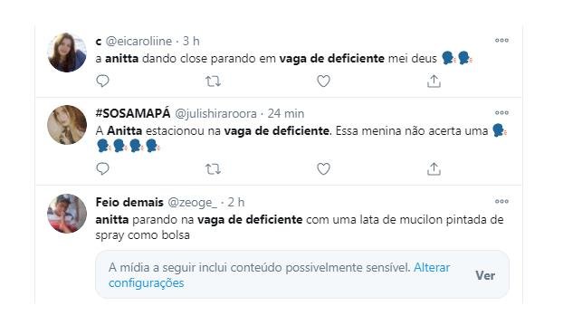 Anitta no Twitter