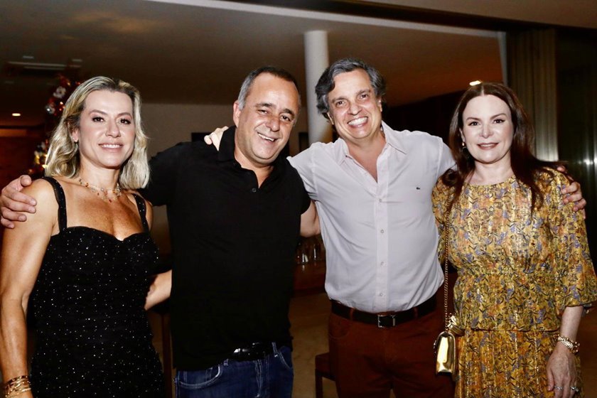 Flávia Toledo, Eduardo Toledo, Arthur Cezar Cardoso e Isabela Lira