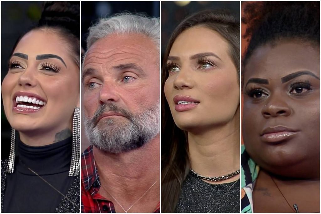 MC Mirella, Mateus Carrieri, Stéfani Bays e Jojo Todynho em A Fazenda 12