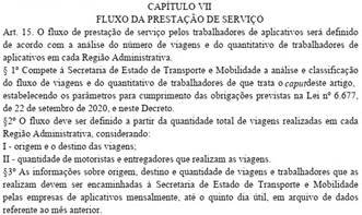 Pontos de apoio para entregadores