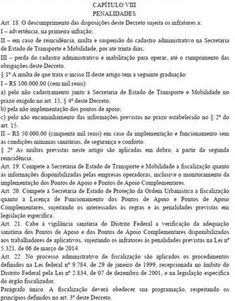 Pontos de apoio para entregadores