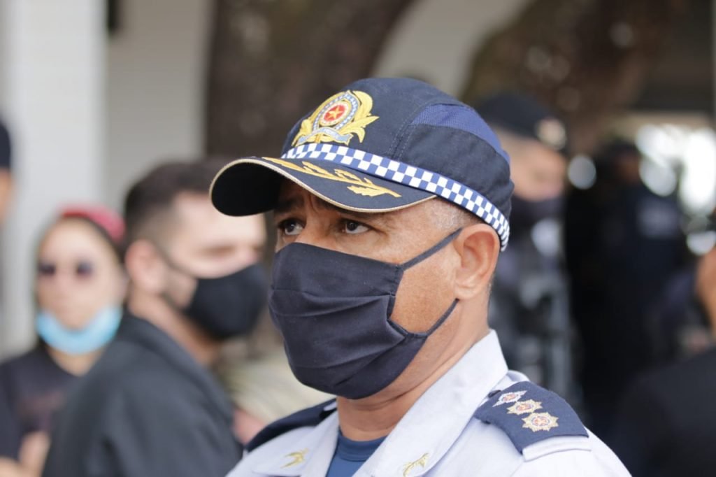 Velório do policial militar Walisson Holanda, no cemitério Campo da esperança de Taguatinga