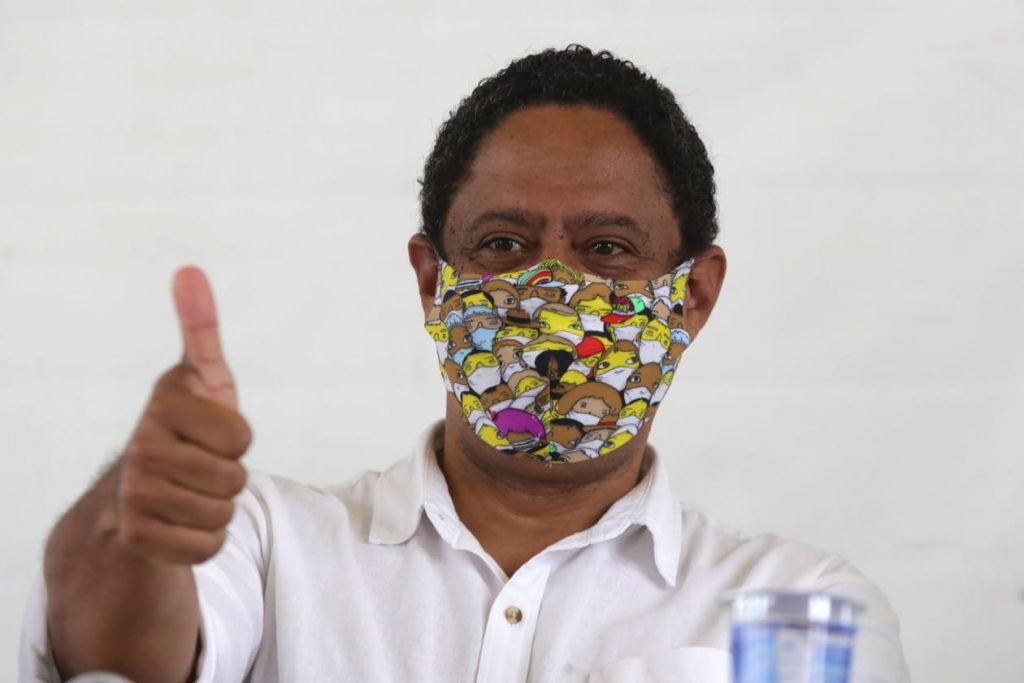 Orlando Silva (PCdoB), durante coletiva de imprensa sobre as alianças partidárias