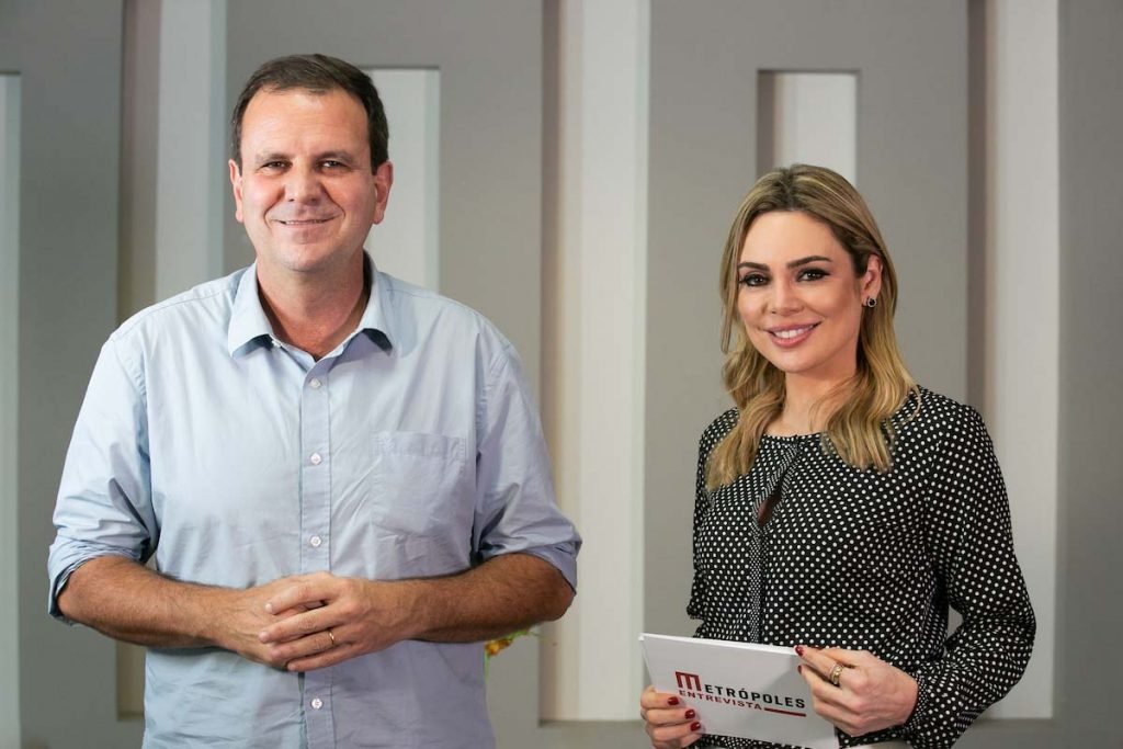 Eduardo Paes conversa com Raquel Sheherazade para o Metrópoles