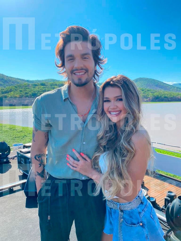 Franciny Ehlke e Luan Santana