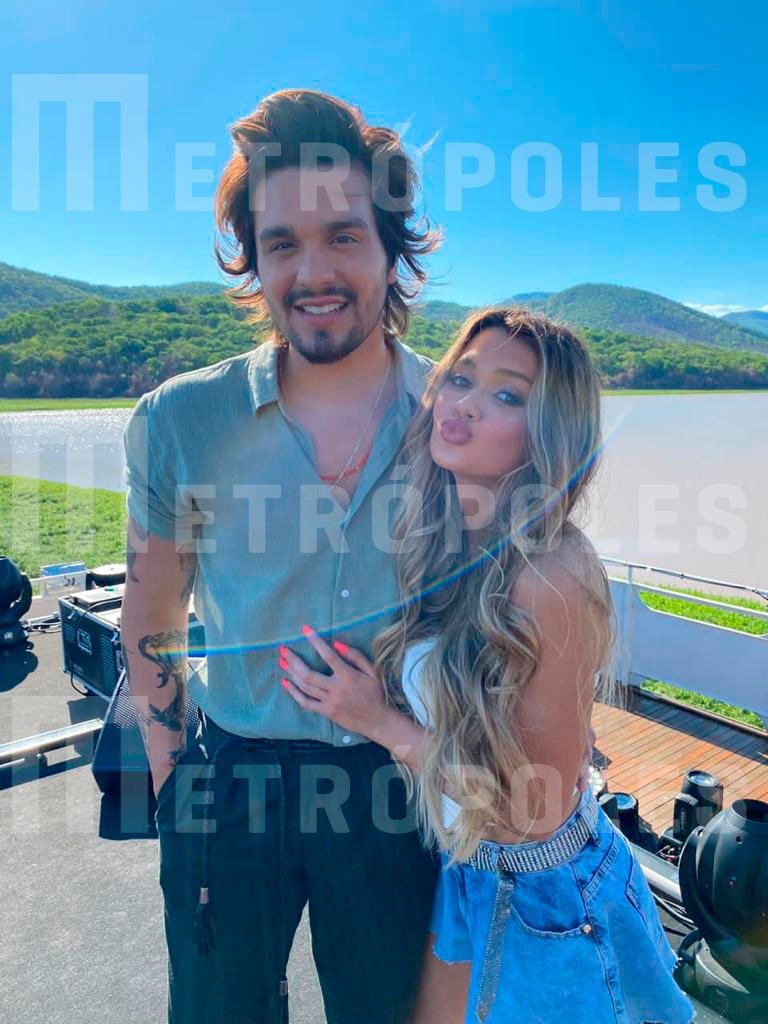 Franciny Ehlke e Luan Santana