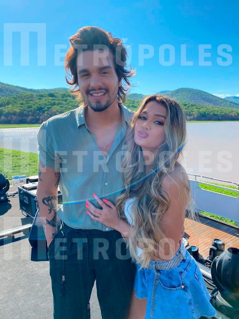 Franciny Ehlke e Luan Santana