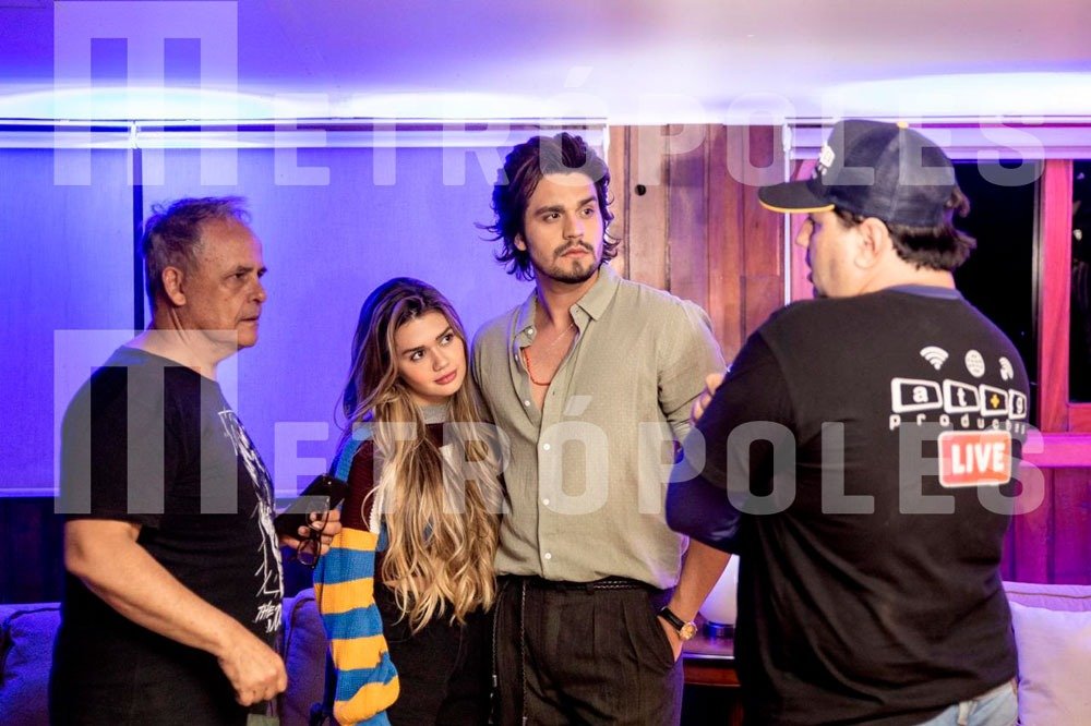 Franciny Ehlke e Luan Santana