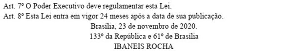 Extrato DODF 24/11/2020