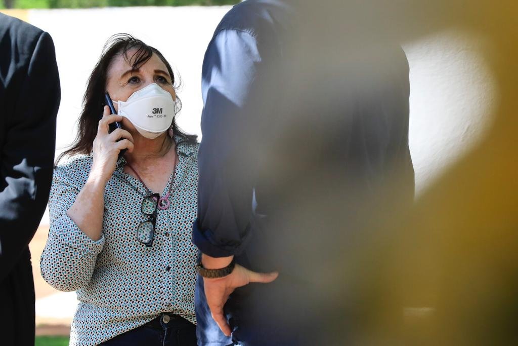 velório do político Jofran Frejat no cemitério Campo da Esperança