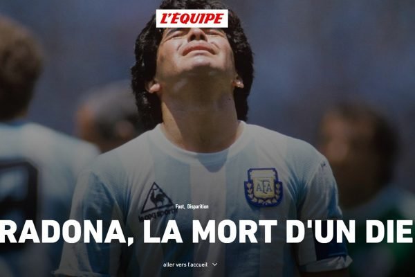 Lequipe – Maradona