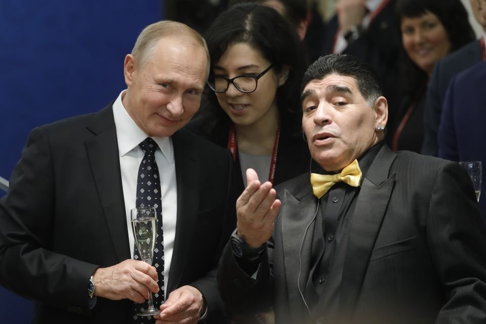 Maradona e Putin