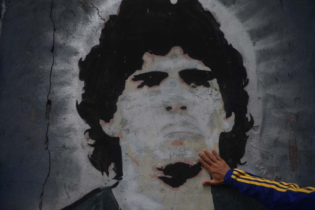 morte jogador e idolo argentino Diego Maradona has died